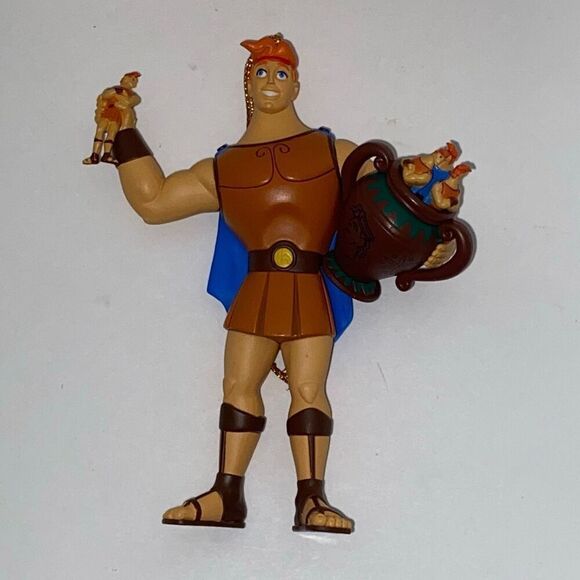 Disney Hercules Holding Jar 26231 147 Christmas Collectible Hanging Ornament - Picture 1 of 9